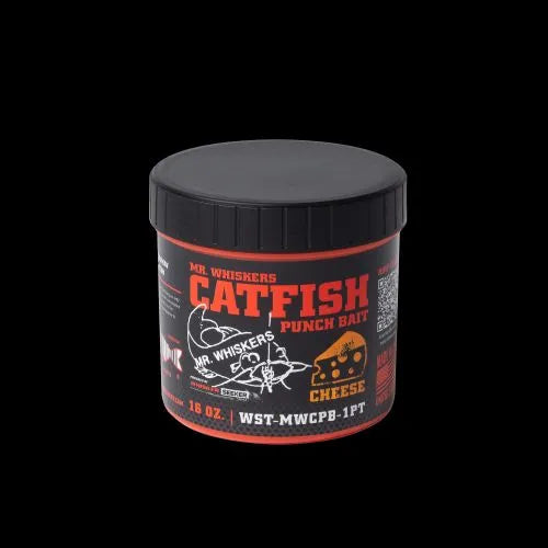 Mr. Whiskers Catfish Punch Bait- Cheese