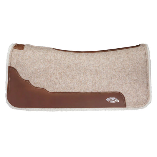 Weaver Contoured Wool Blend Felt Saddle Pad
