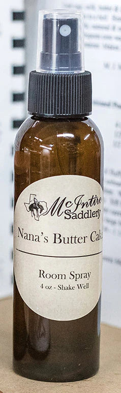 McIntire Saddlery Nana's Butter Cake Room Spray