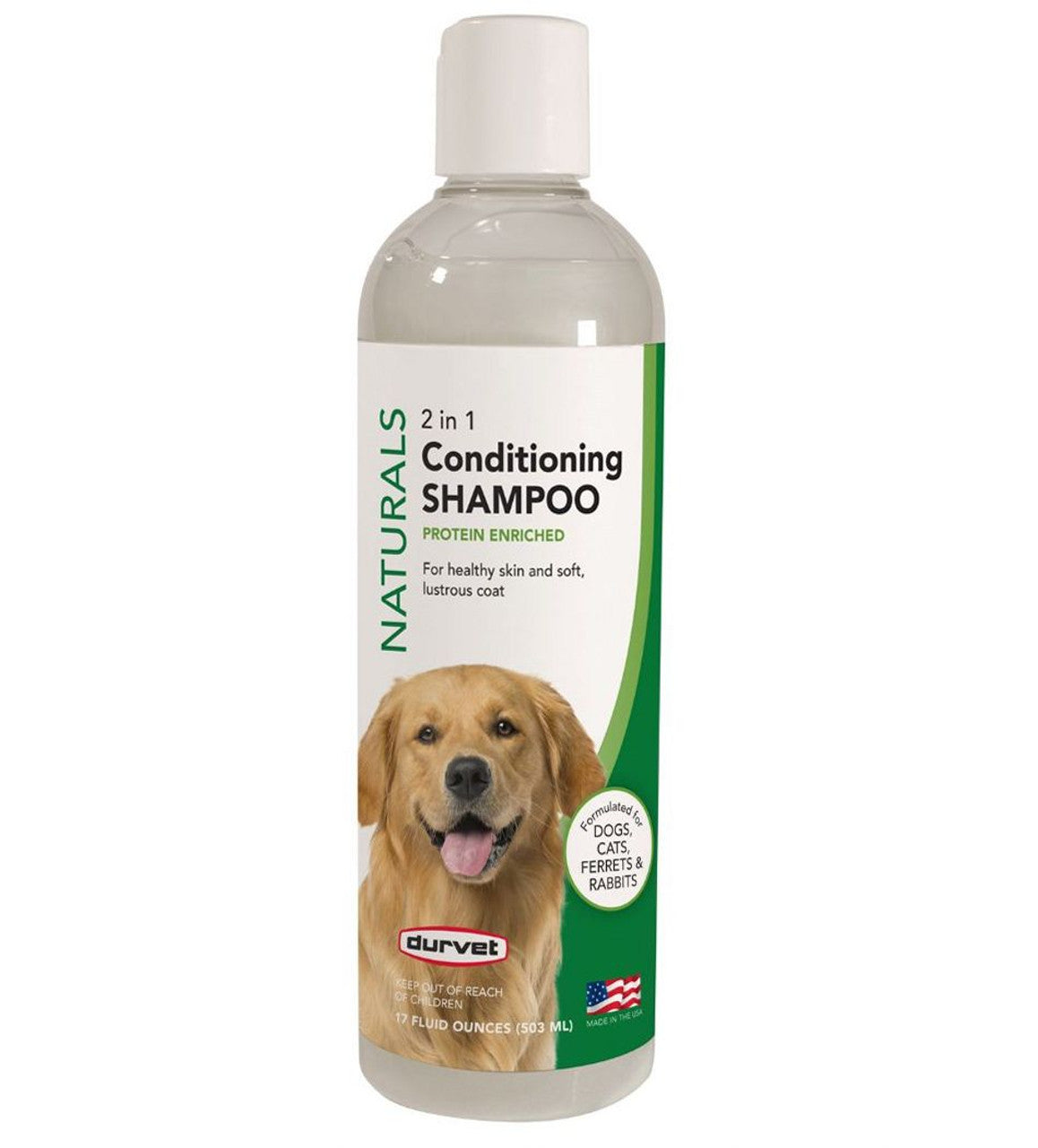 Durvet Naturals 2 in 1 Conditioning Shampoo
