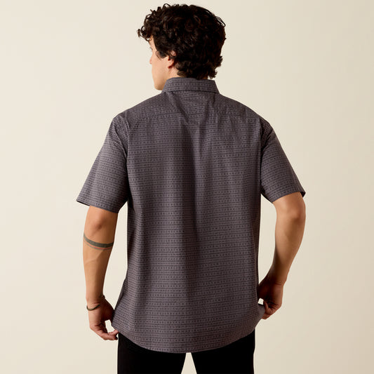 Ariat Maxus Modern Fit Shirt in Nightshadow Arrow Stripe
