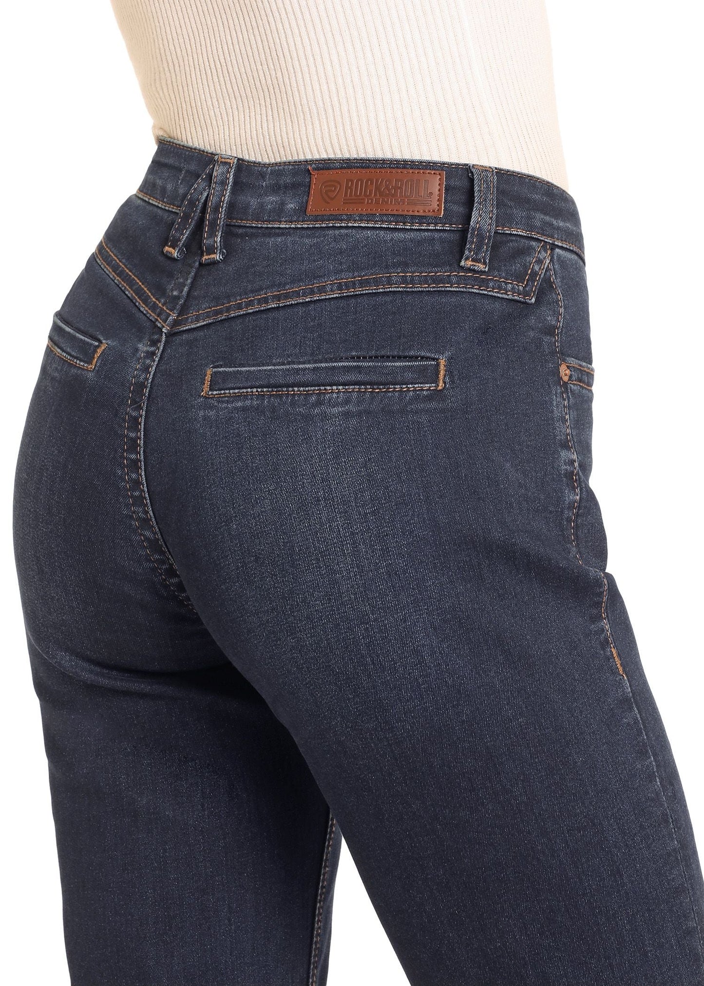 Rock & Roll High Rise Trouser Jean