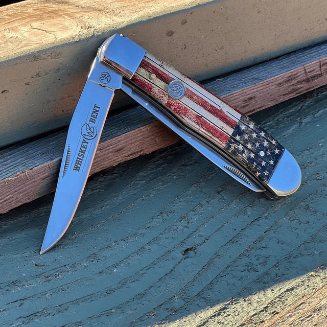 Whiskey Bent Hat Co. Patriot Trapper Knife