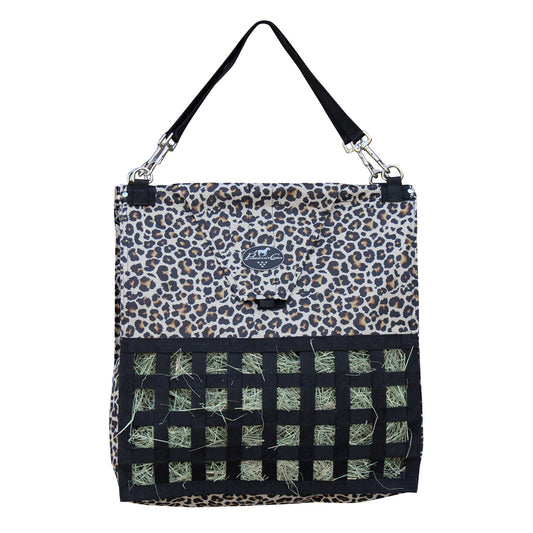 Professional's Choice Slowfeed Hay Bag in Cheetah