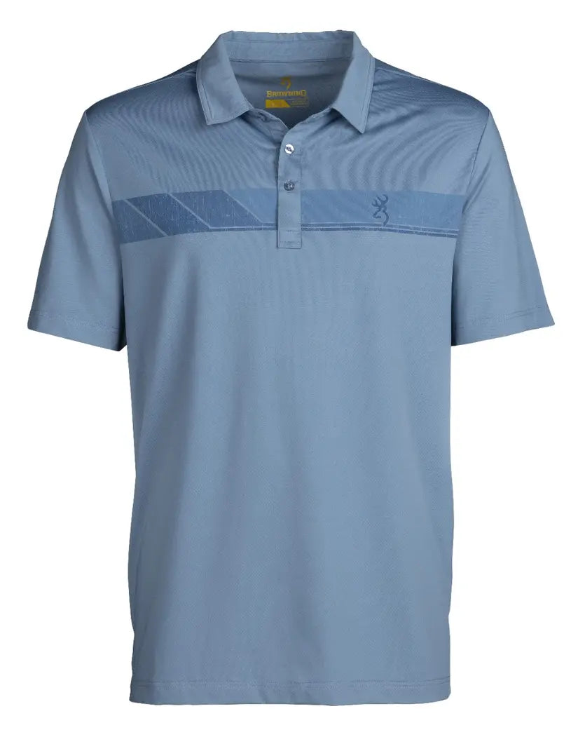 Browning Blue Performance Polo
