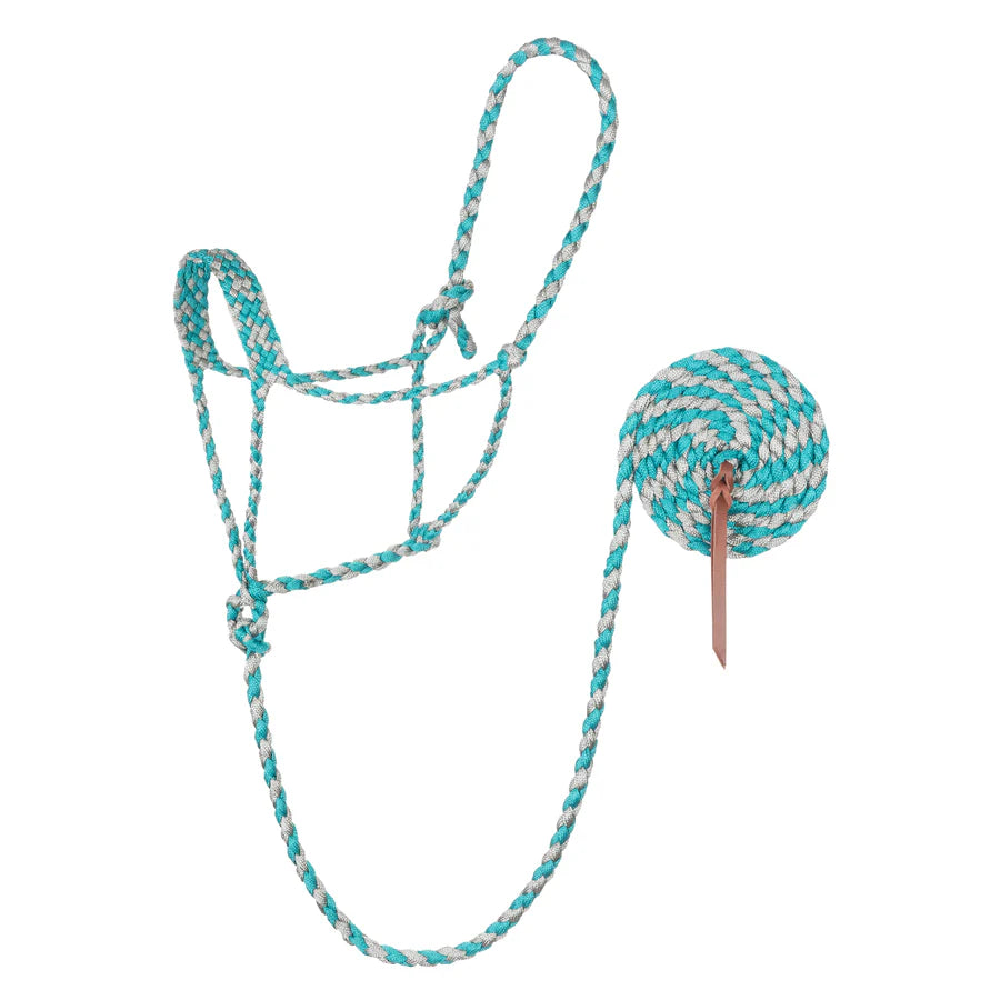 Weaver Braided Rope Halter with 10' Lead