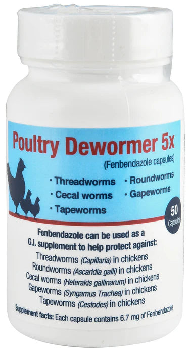 Poultry Dewormer 5x