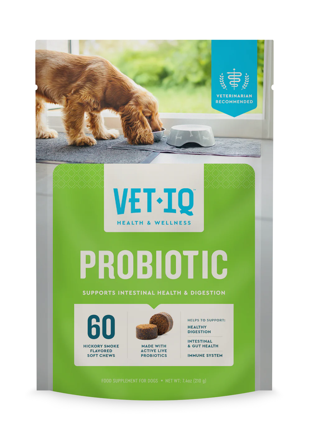 VetIQ Probiotic Digestive Chew Aids for Dogs
