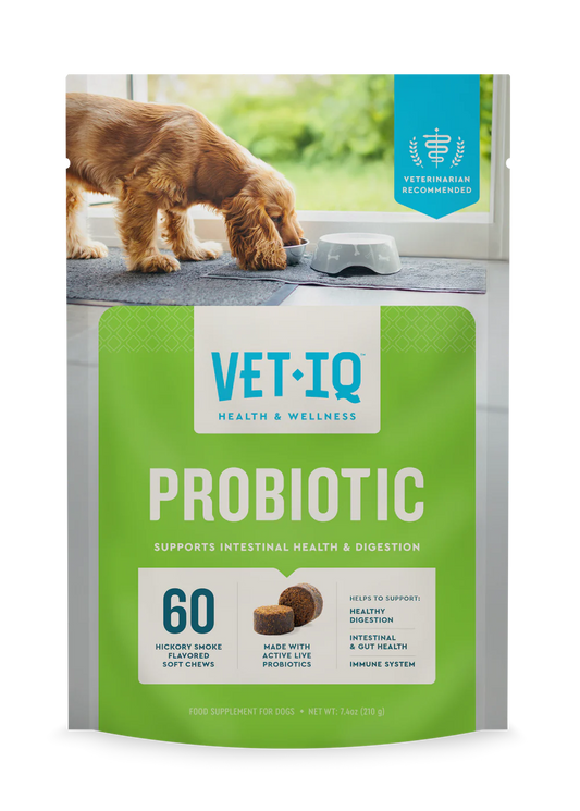 VetIQ Probiotic Digestive Chew Aids for Dogs