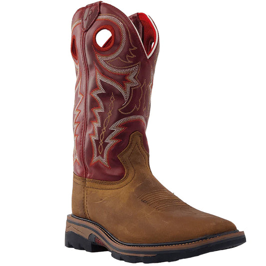 R. Watson Adobe Brown Buffalo Steel Toe Work Boot