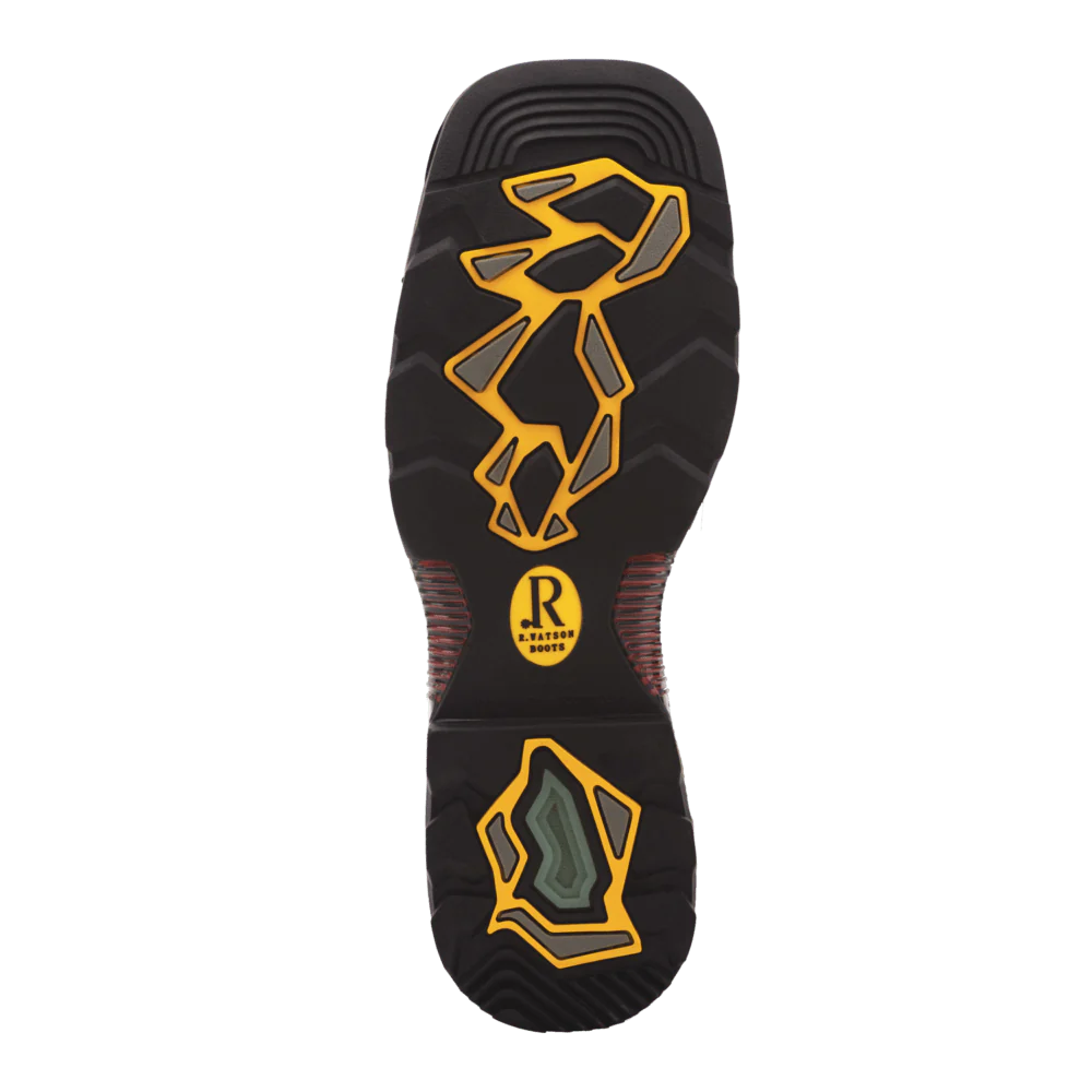 R. Watson Adobe Brown Buffalo Steel Toe Work Boot