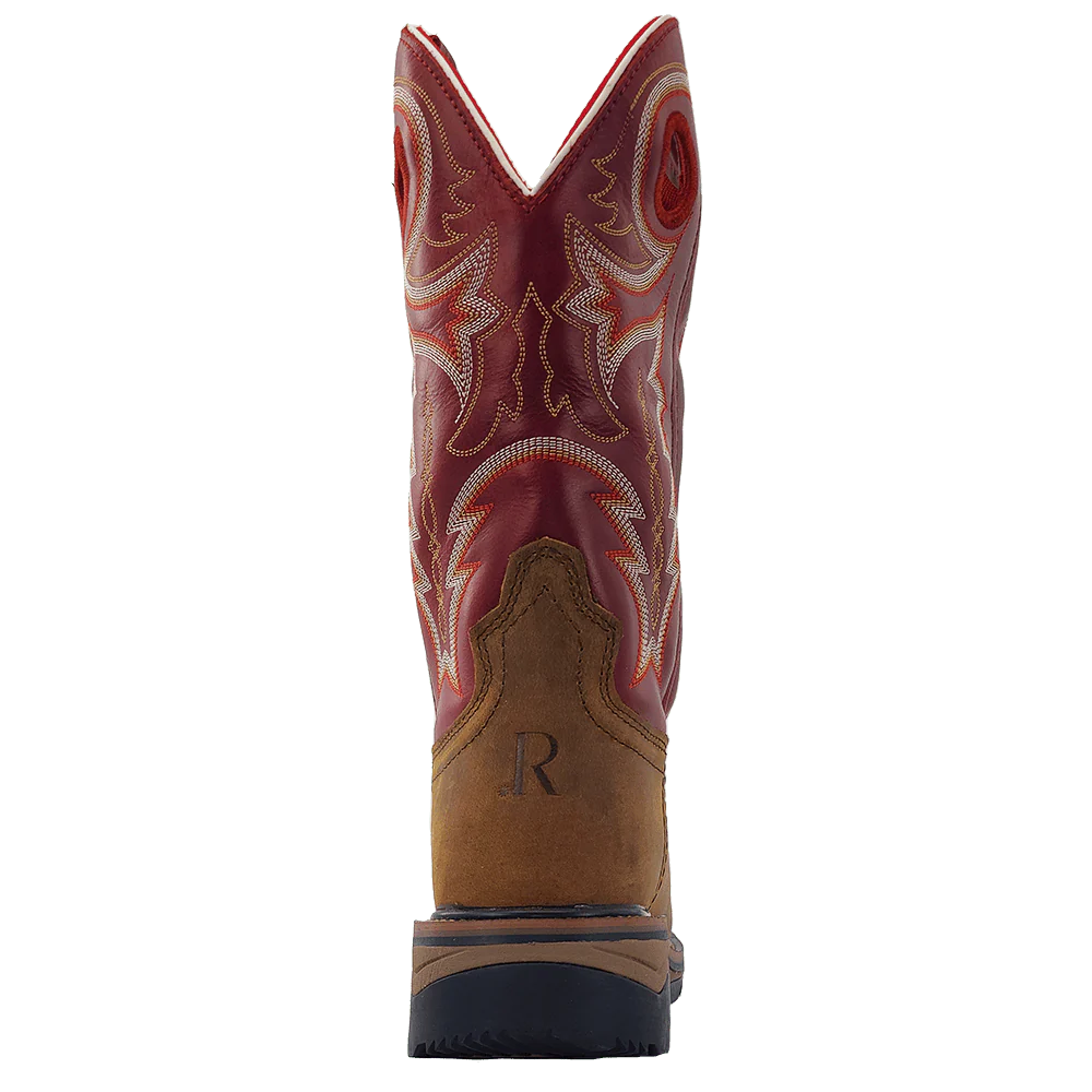 R. Watson Adobe Brown Buffalo Steel Toe Work Boot