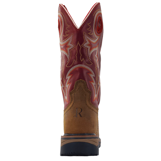 R. Watson Adobe Brown Buffalo Steel Toe Work Boot