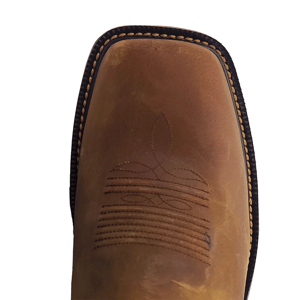 R. Watson Adobe Brown Buffalo Steel Toe Work Boot