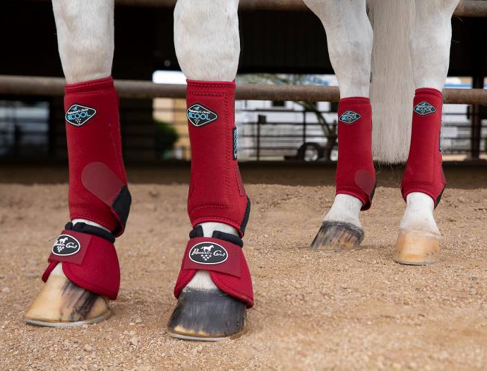 Professional's Choice 2XCool Sports Medicine Boot, Value 4-Pack Crimson Red