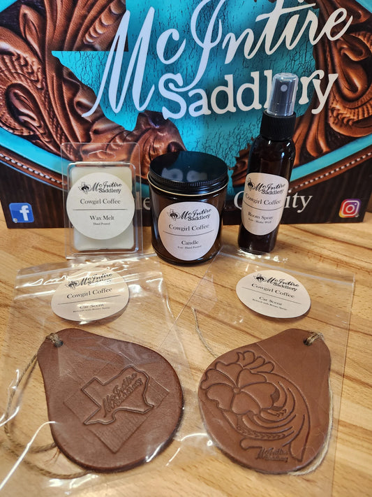 McIntire Saddlery Cowgirl Coffee Room Spray
