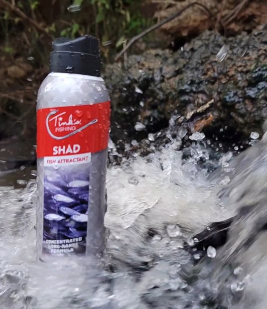 Tink’s Shad Spray Lure