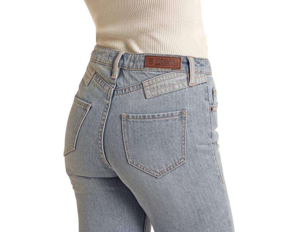 Rock & Roll X West Desperado Yoke Detail High Rise Bootcut Jean