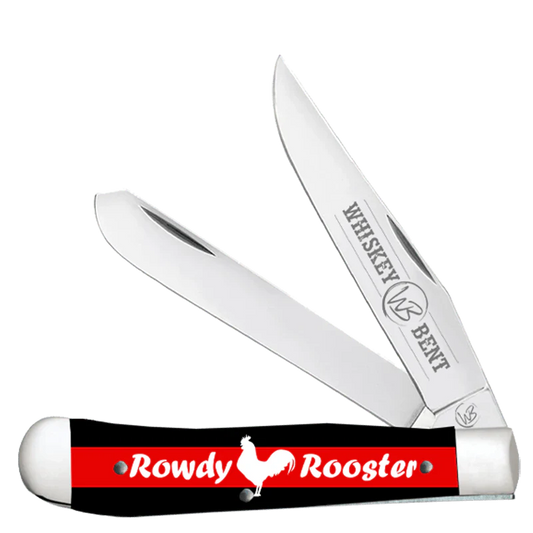 Whiskey Bent Hat Co. Rowdy Rooster Trapper Knife