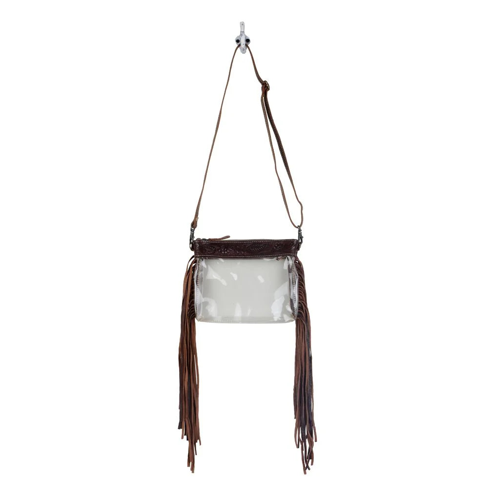 Myra Intricate Clear Bag