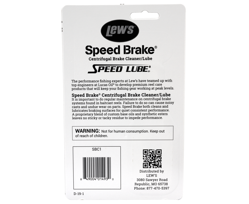 Lew's Speed Brake Centrifugal Brake Clean/Lube