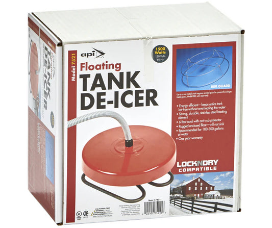API 1500 W Tank Deicer - Floating
