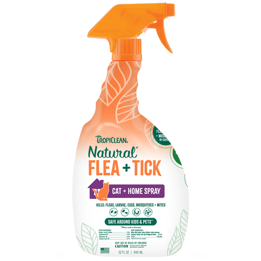 TropiClean Natural Flea & Tick Home & Cat Spray