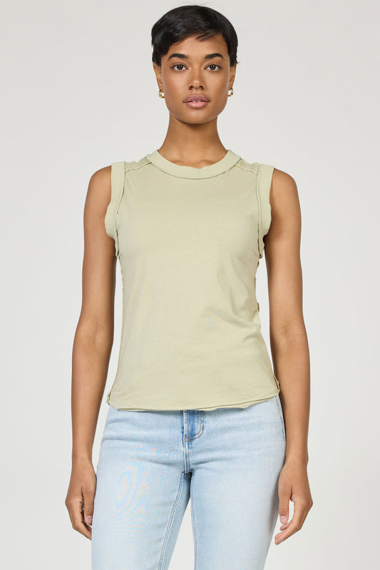 Dear John Zo Top in Abbey Stone