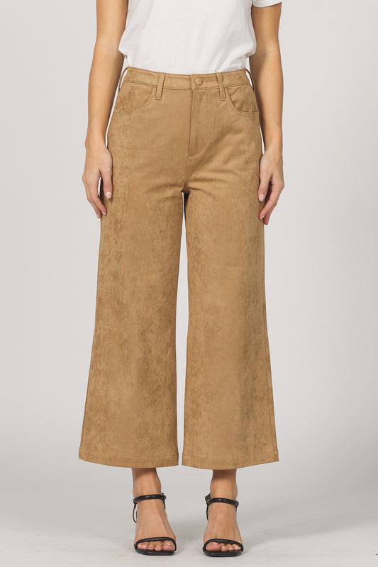 Dear John Audrey Wide Leg Pant in Toffee