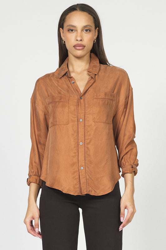 Dear John Adrianna Top in Pumpkin Spice