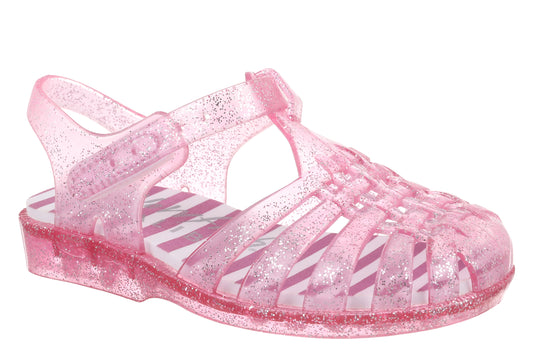 Blowfish Malibu Toddler/Little Kid Jellyfish Fisherman Sandal in Pink Sparkle
