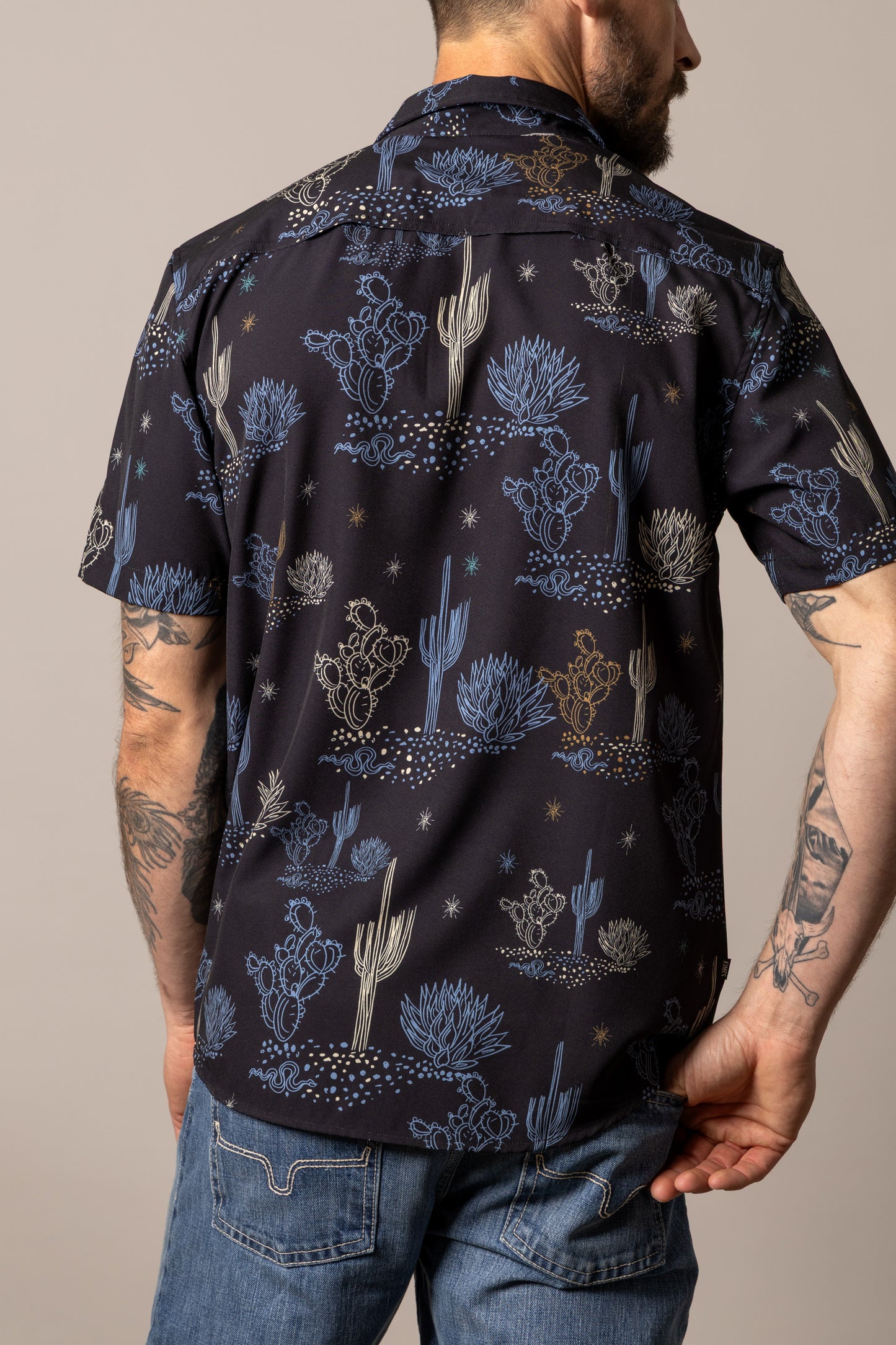 Kimes Ranch Dunn Shirt in Black