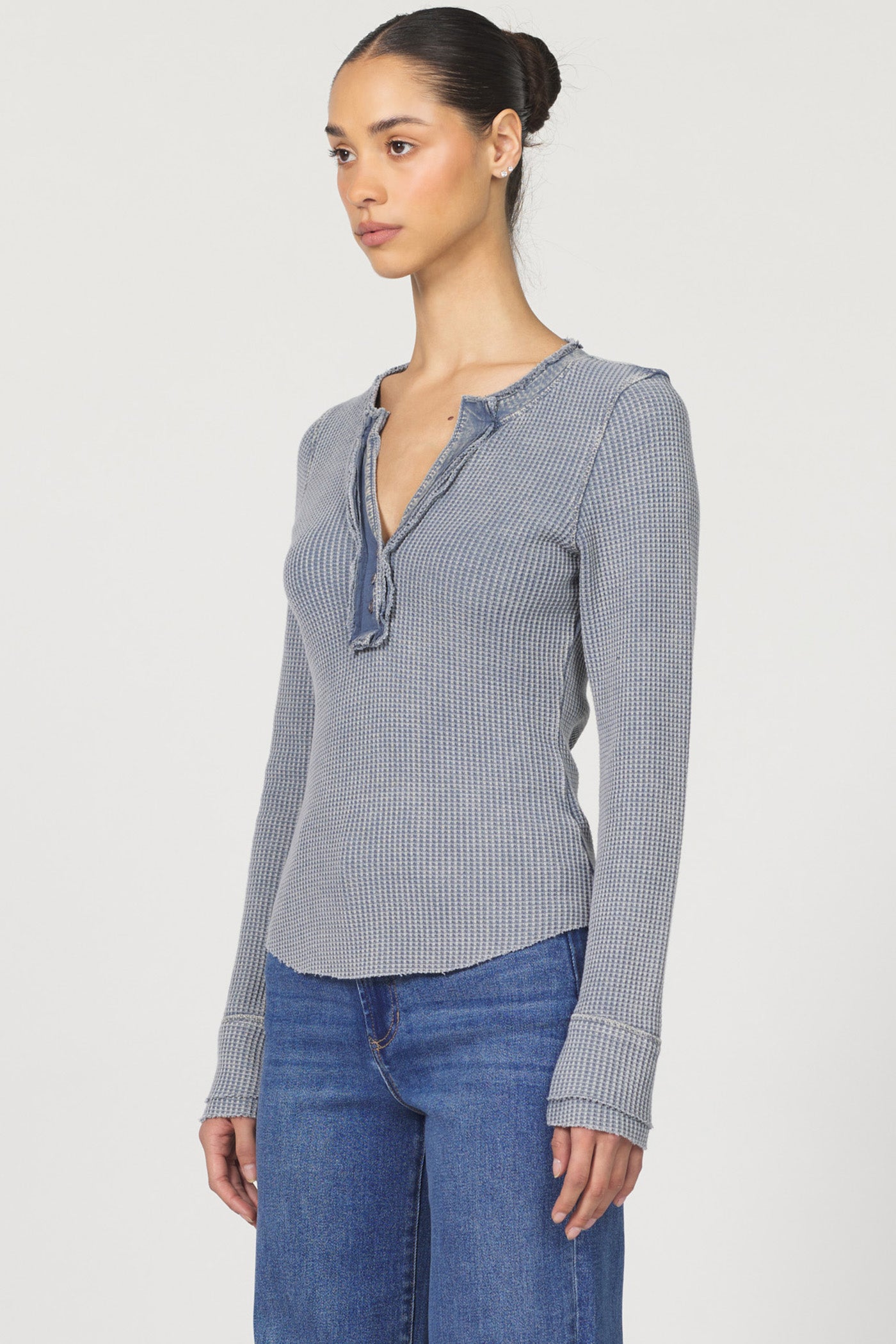 Dear John Luna Top in Vintage Indigo