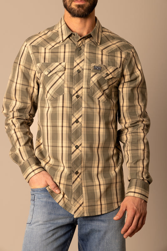 Kimes Ranch Frank Shirt in Army Green