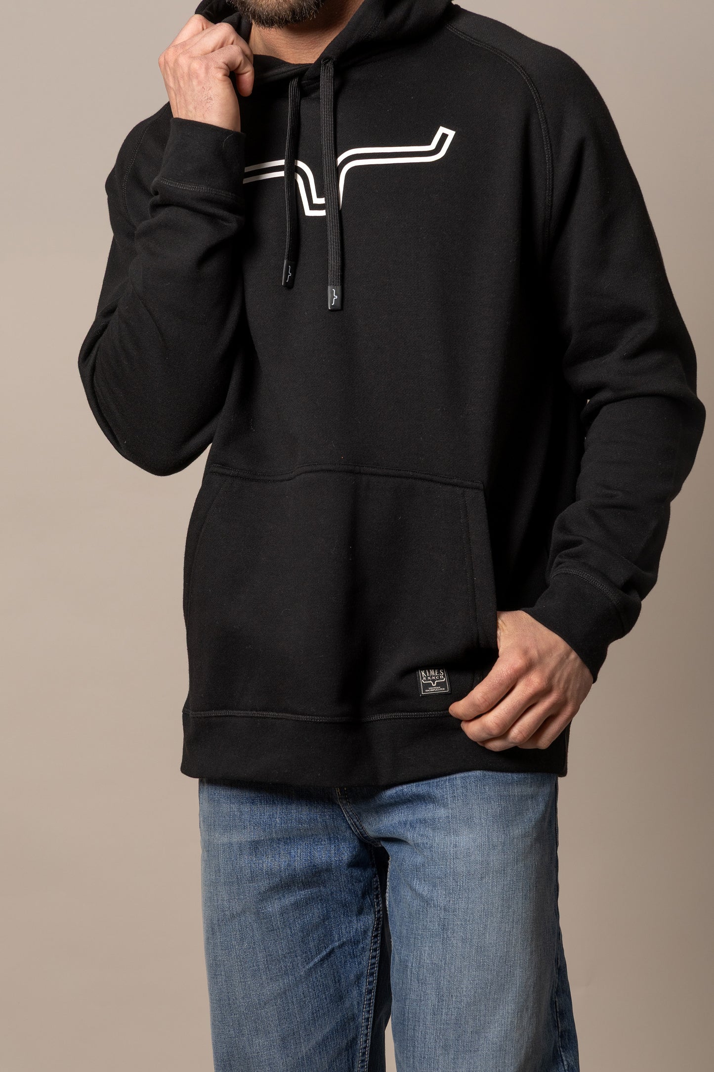 Kimes Ranch Outlier Hoodie in Black