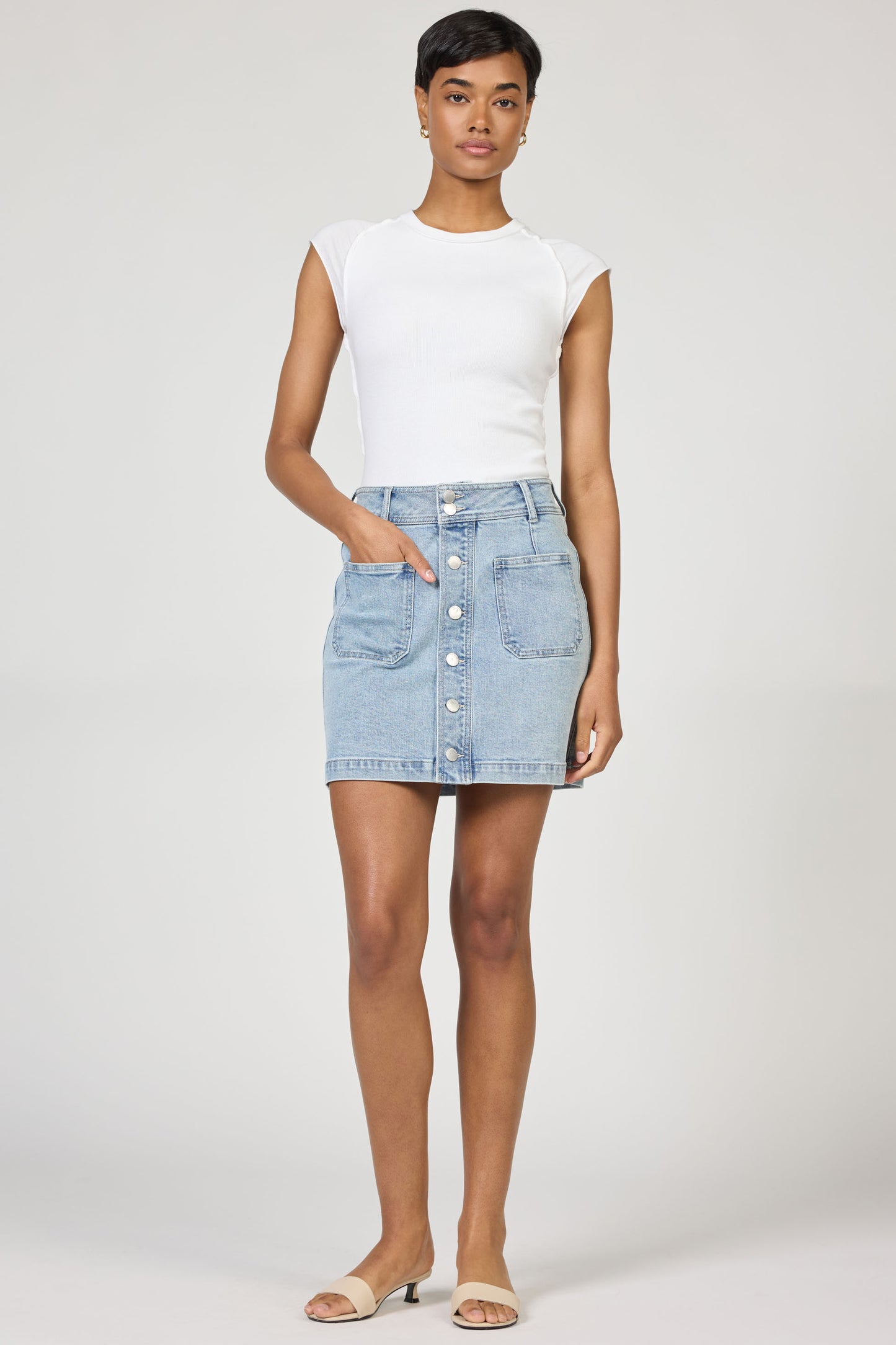 Dear John Quinn Skirt in Matterhorn