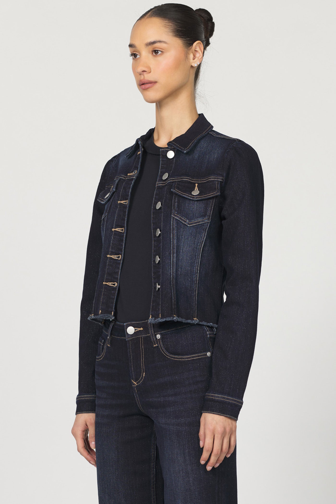 Dear John Roselyn Denim Jacket in Daring Indigo