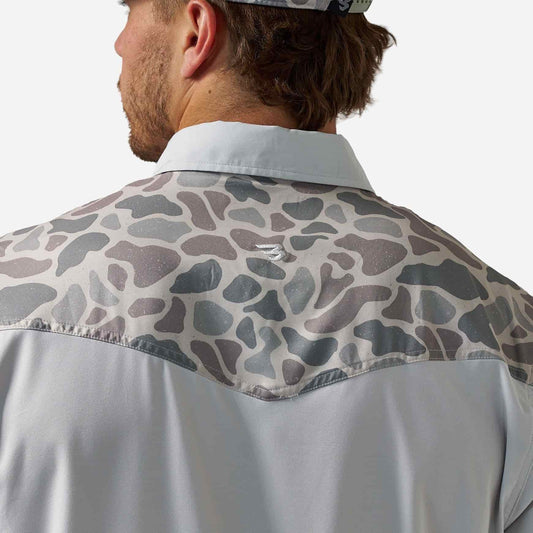 Burlebo Performance Western Shirt in Bird Szn