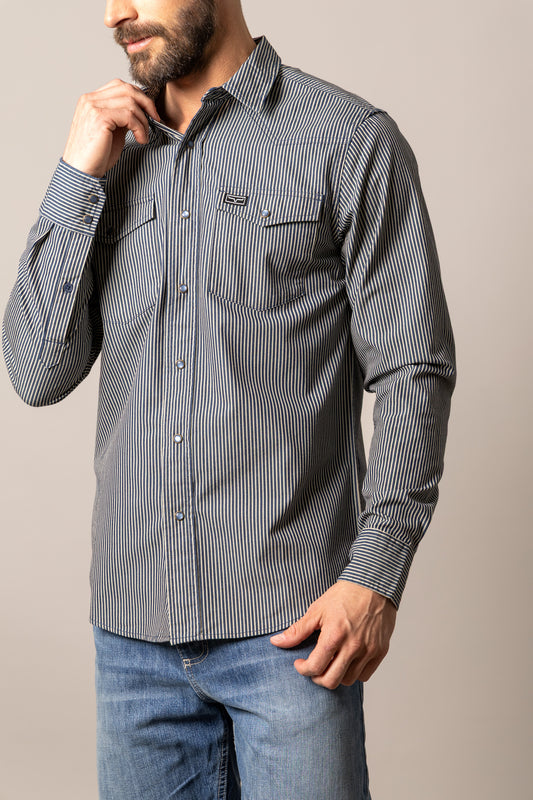 Kimes Ranch Quentin Shirt in Indigo