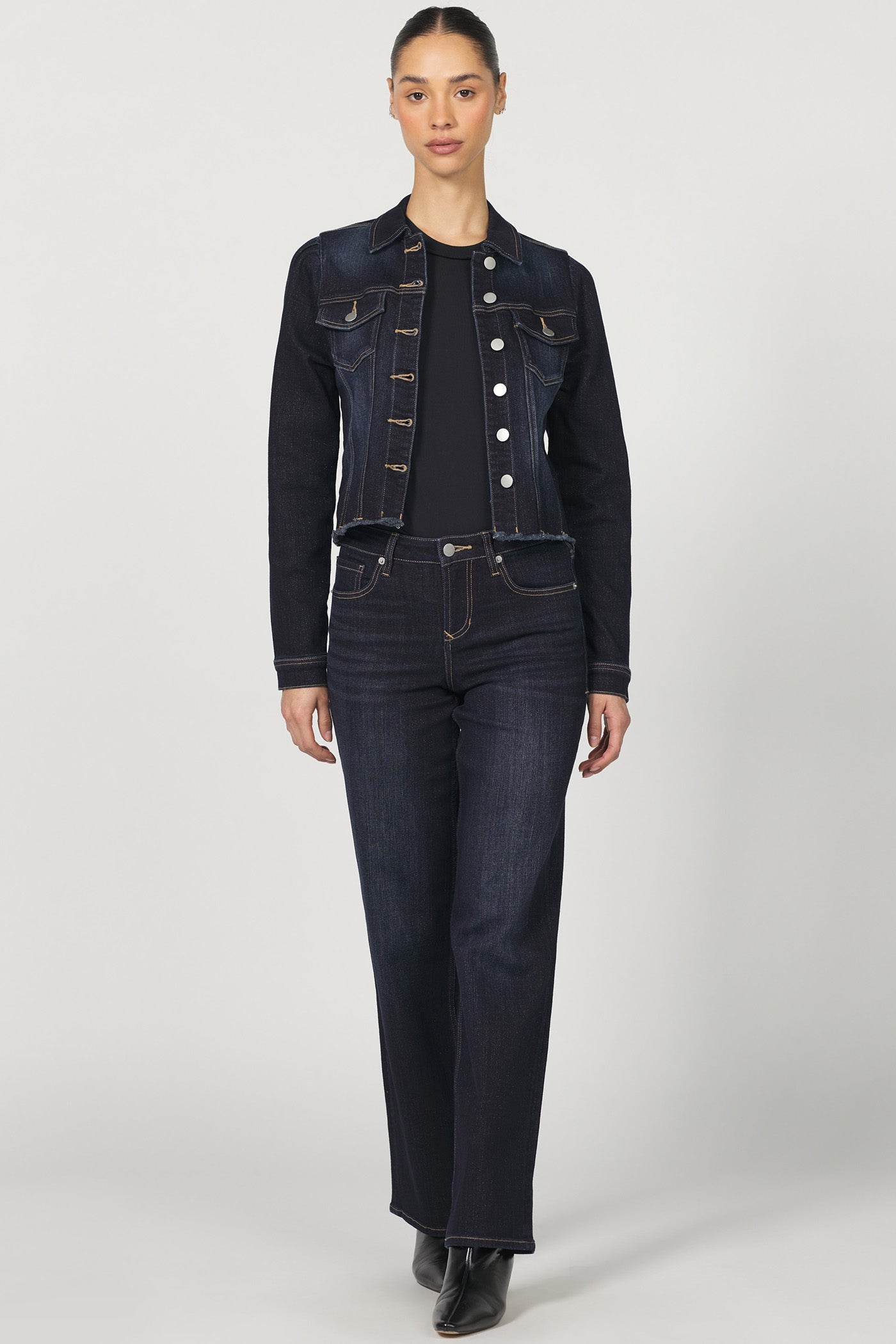 Dear John Roselyn Denim Jacket in Daring Indigo