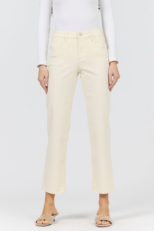 Dear John Anika Straight Leg Jean in Wheat