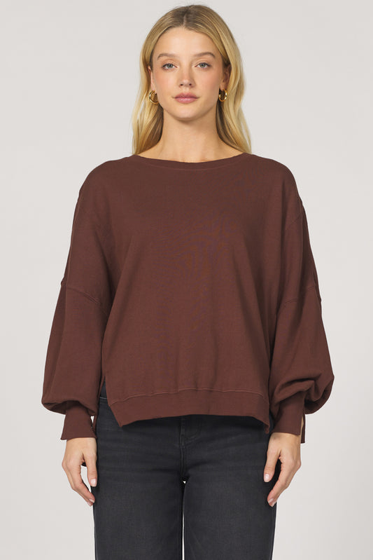 Dear John Trenton Sweater in Cappuccino