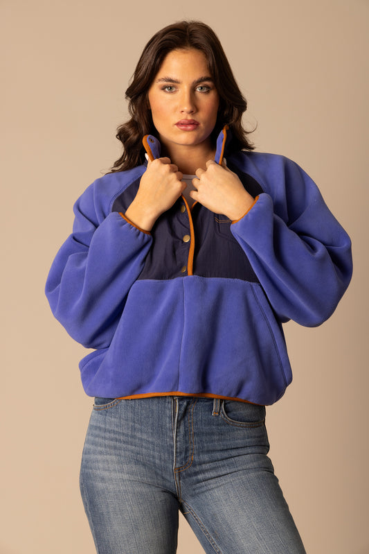 Kimes Ranch Josie Fleece in Blue