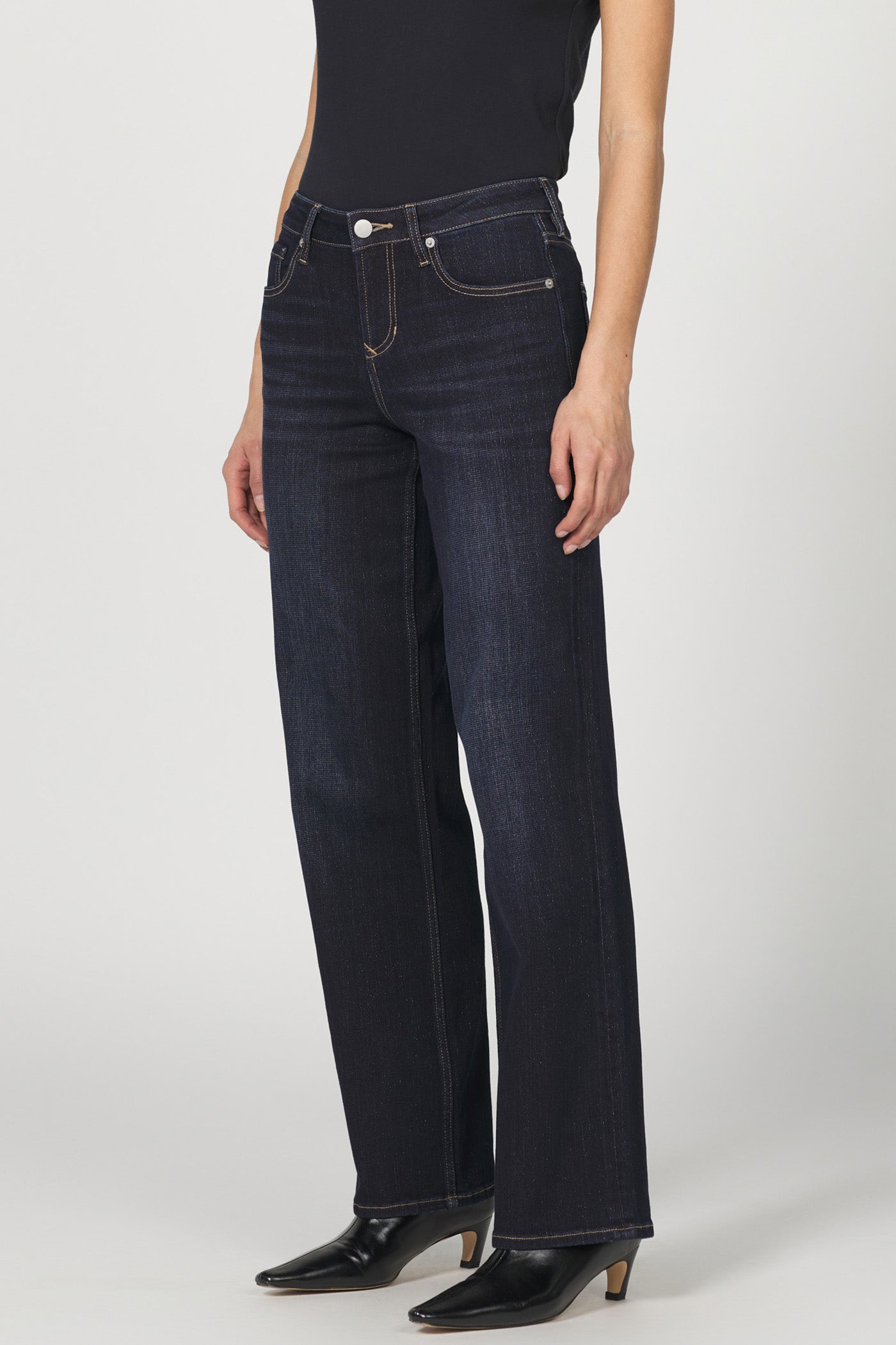 Dear John Taylor Straight Leg Jean in Daring Indigo