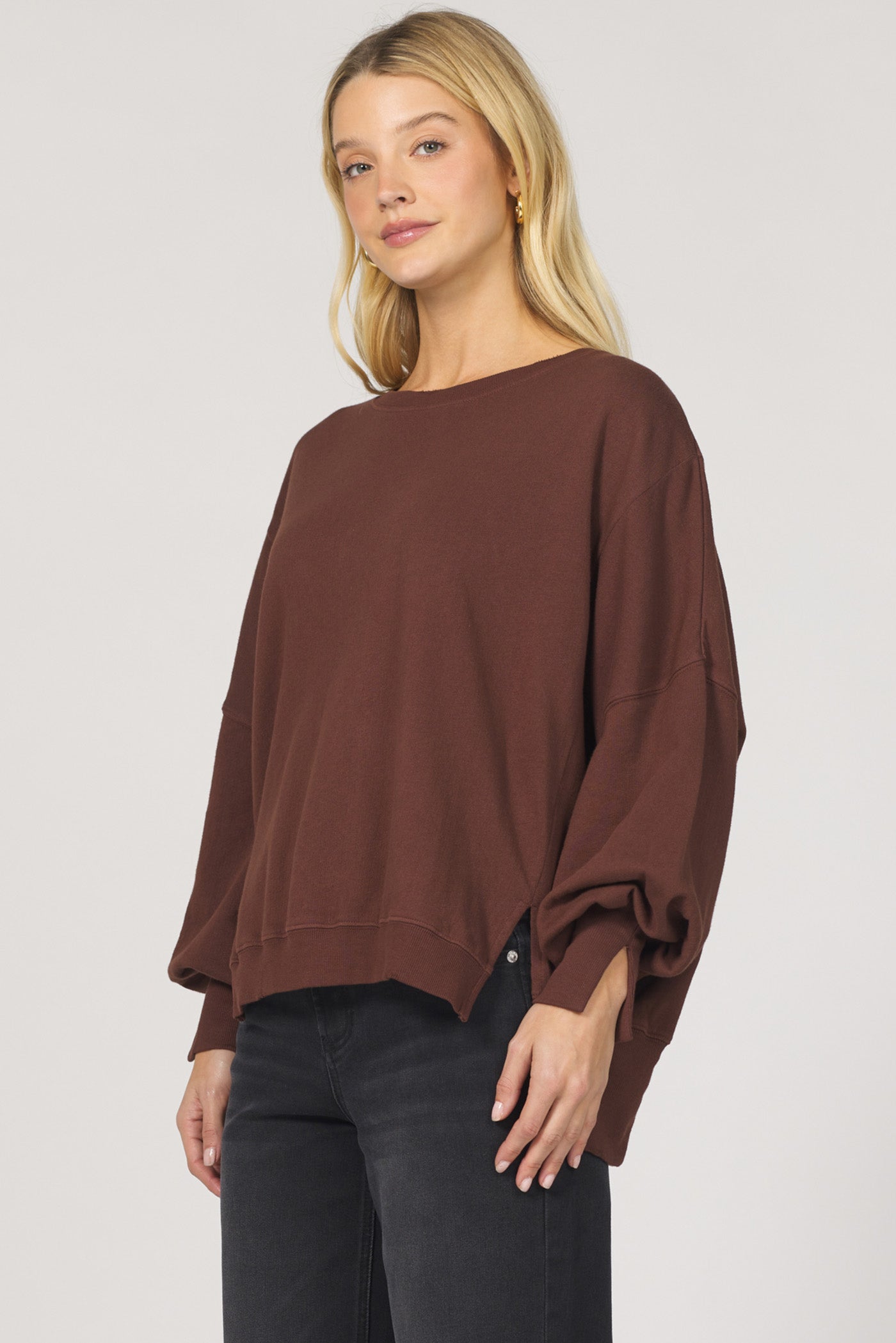 Dear John Trenton Sweater in Cappuccino