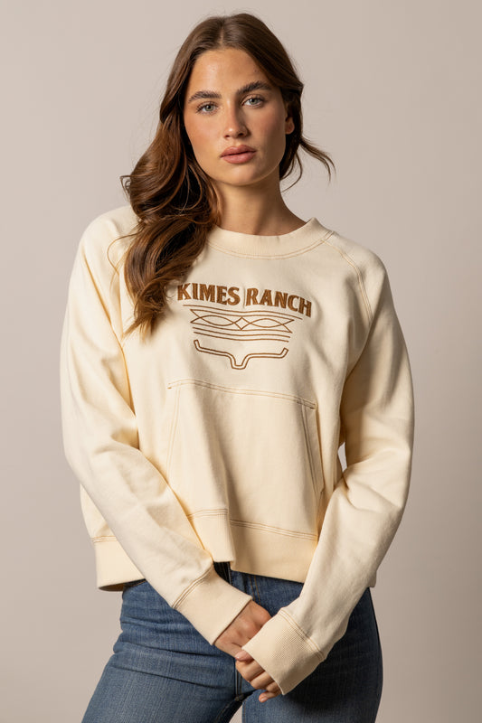 Kimes Ranch Lexie Sweatshirt in Butter