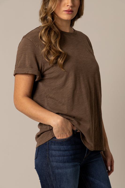Kimes Ranch Ashley Tee in Cocoa