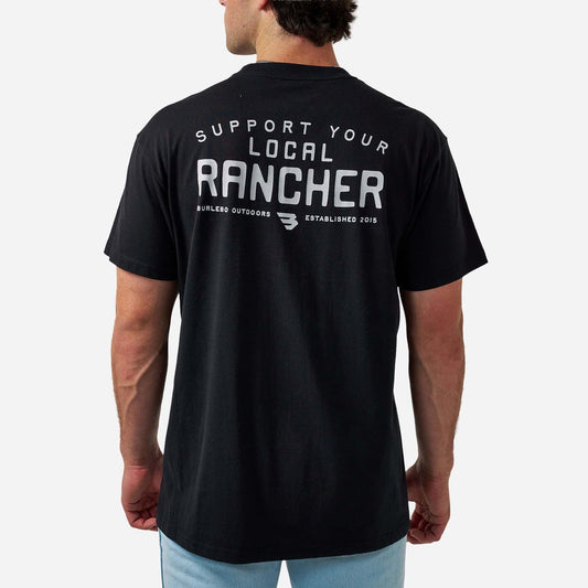 Burlebo Support Your Local Rancher Tee