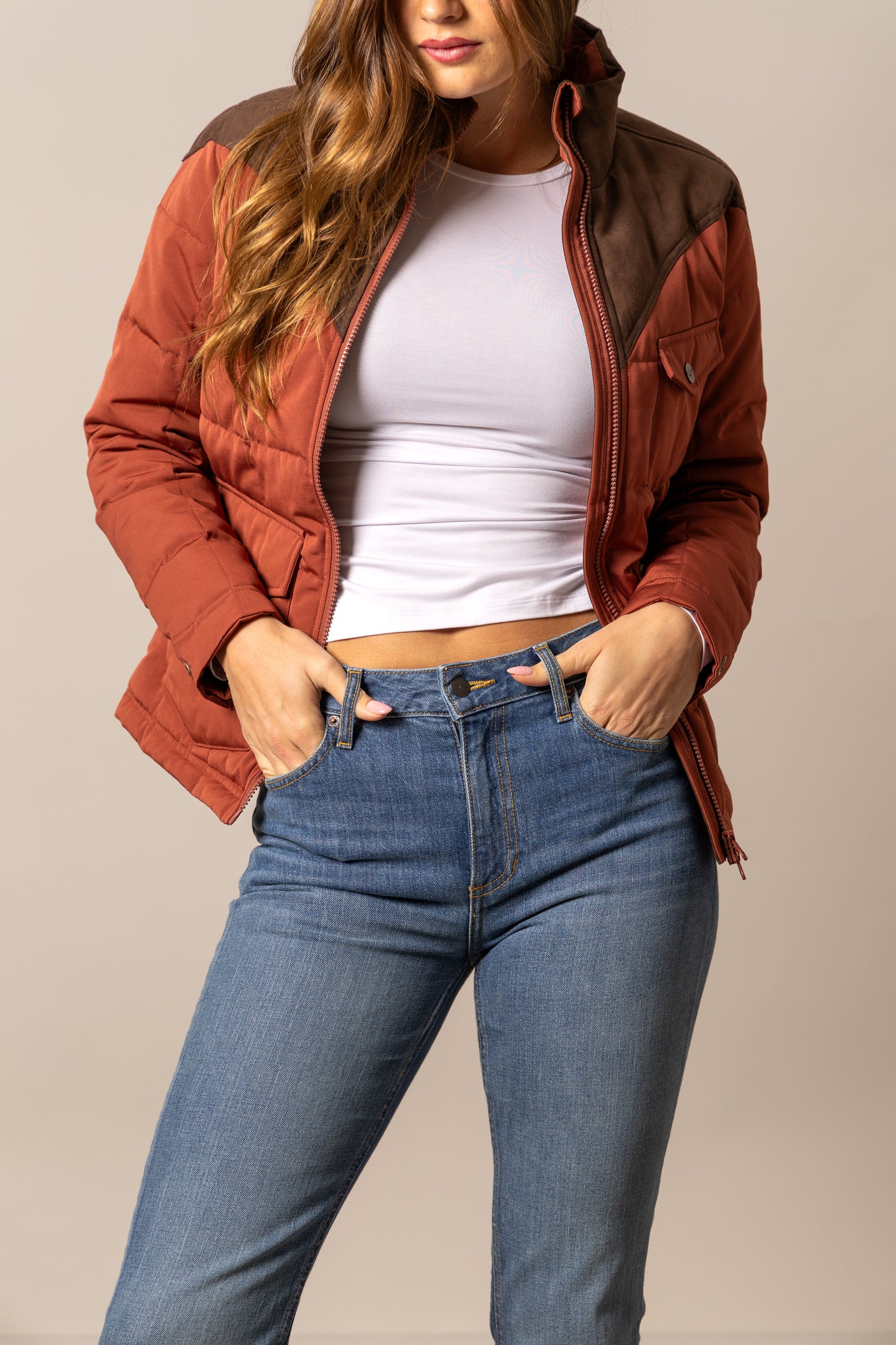 Kimes Ranch Lenora Jacket in Burnt Red