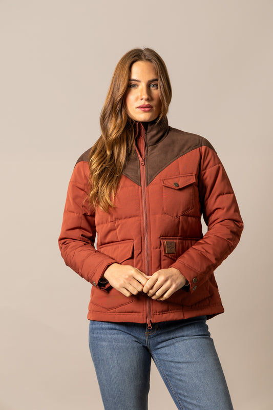Kimes Ranch Lenora Jacket in Burnt Red